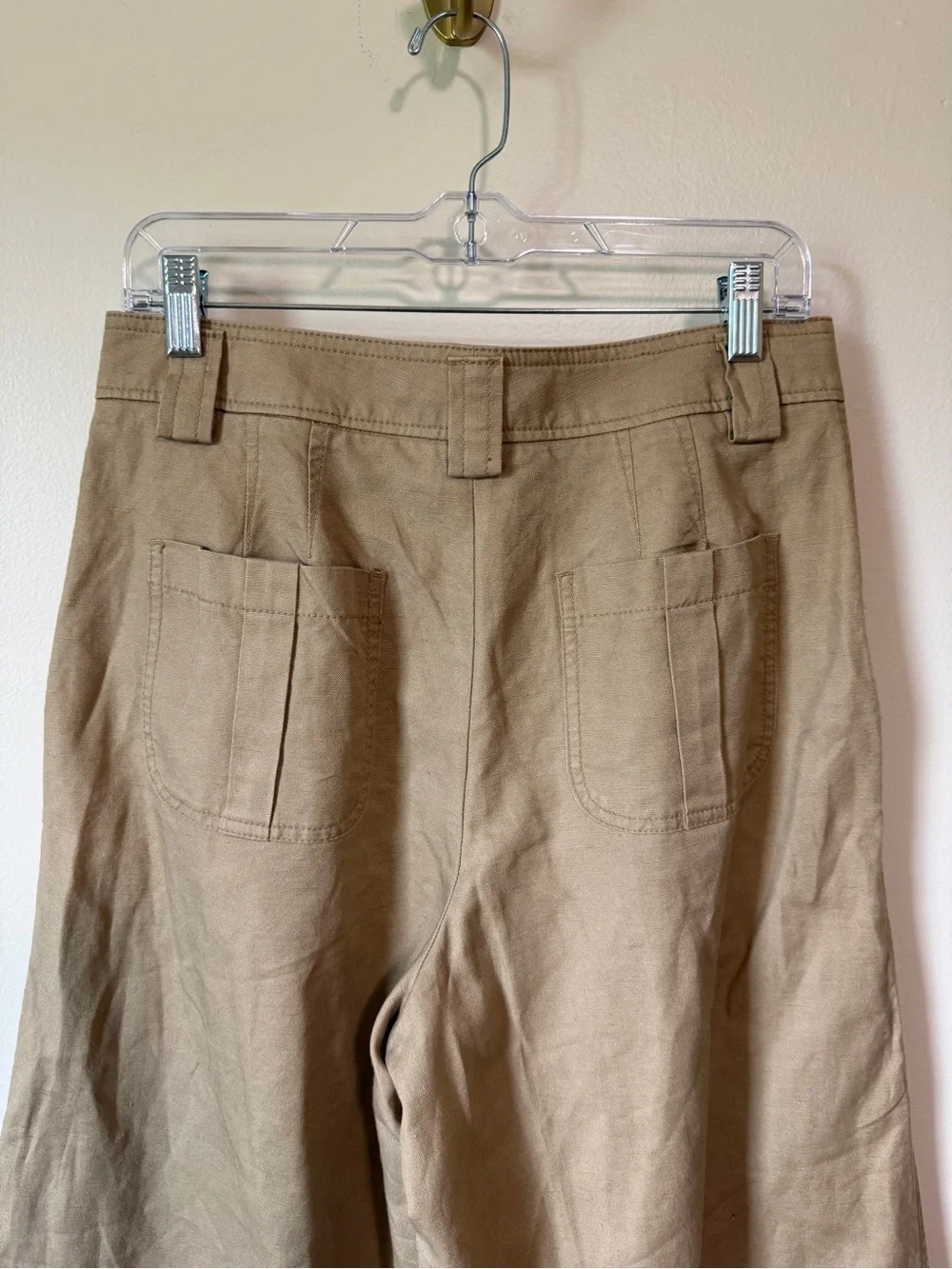 Banana Republic Archive explorer high waisted wide leg culotte trouser pants 6